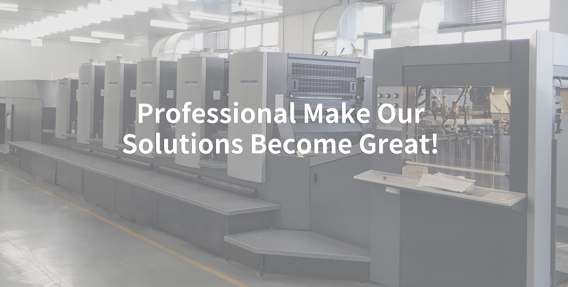 Professional Make Our Solution